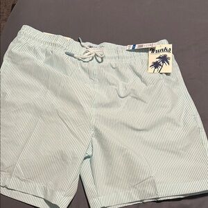 Men's Light Blue Swim Shorts